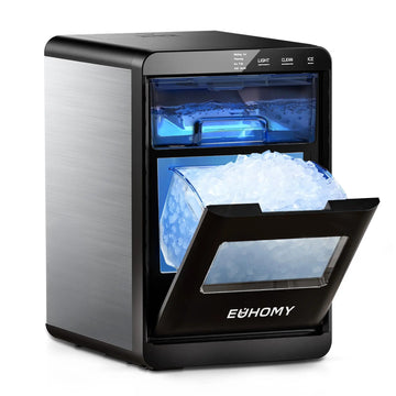Nugget Ice Maker – 35–44lbs/Day, Self-Cleaning Countertop Pebble Ice Machine